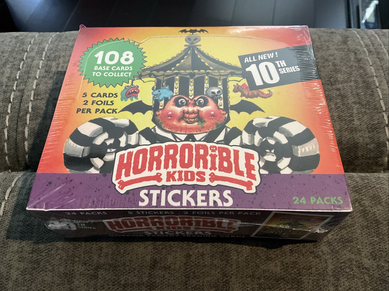 Horrorible Kids Series 10 Cards Sealed 24 Pack Box GPK Continental U.S. Only Horrorible Kids Series 10 Cards Sealed 24 Pack Box GPK Continental U.S. Only