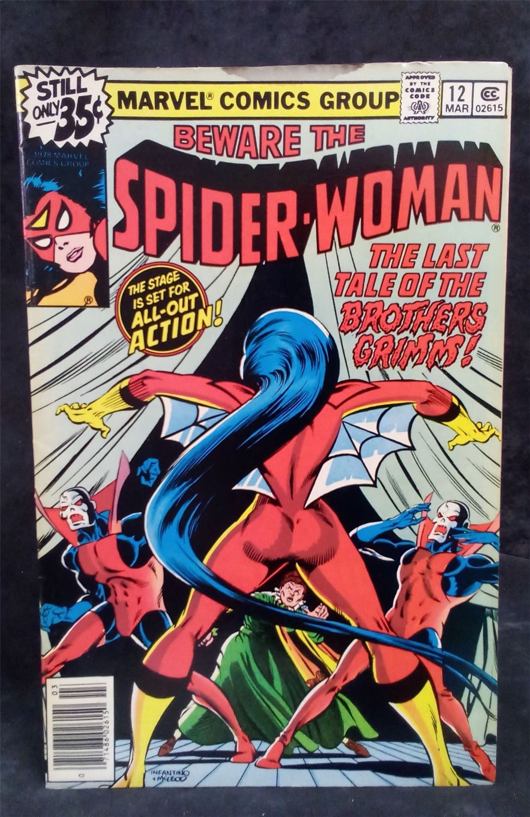 Spider-Woman #12 (1979 Marvel Comics Comic Book Spider-Woman #12 (1979 Marvel Comics Comic Book