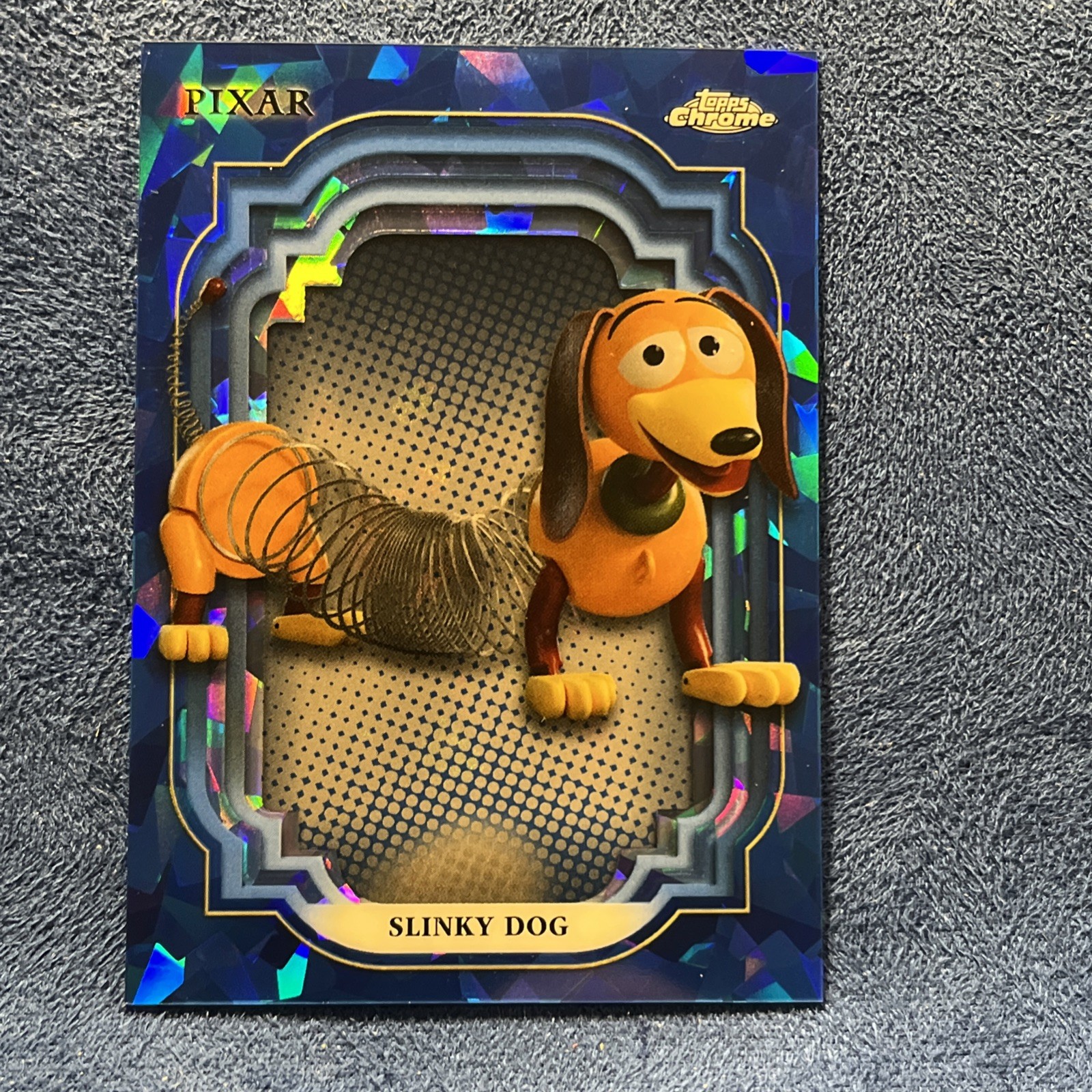2024 Topps Chrome Sapphire Edition Disney Slinky Dog #66