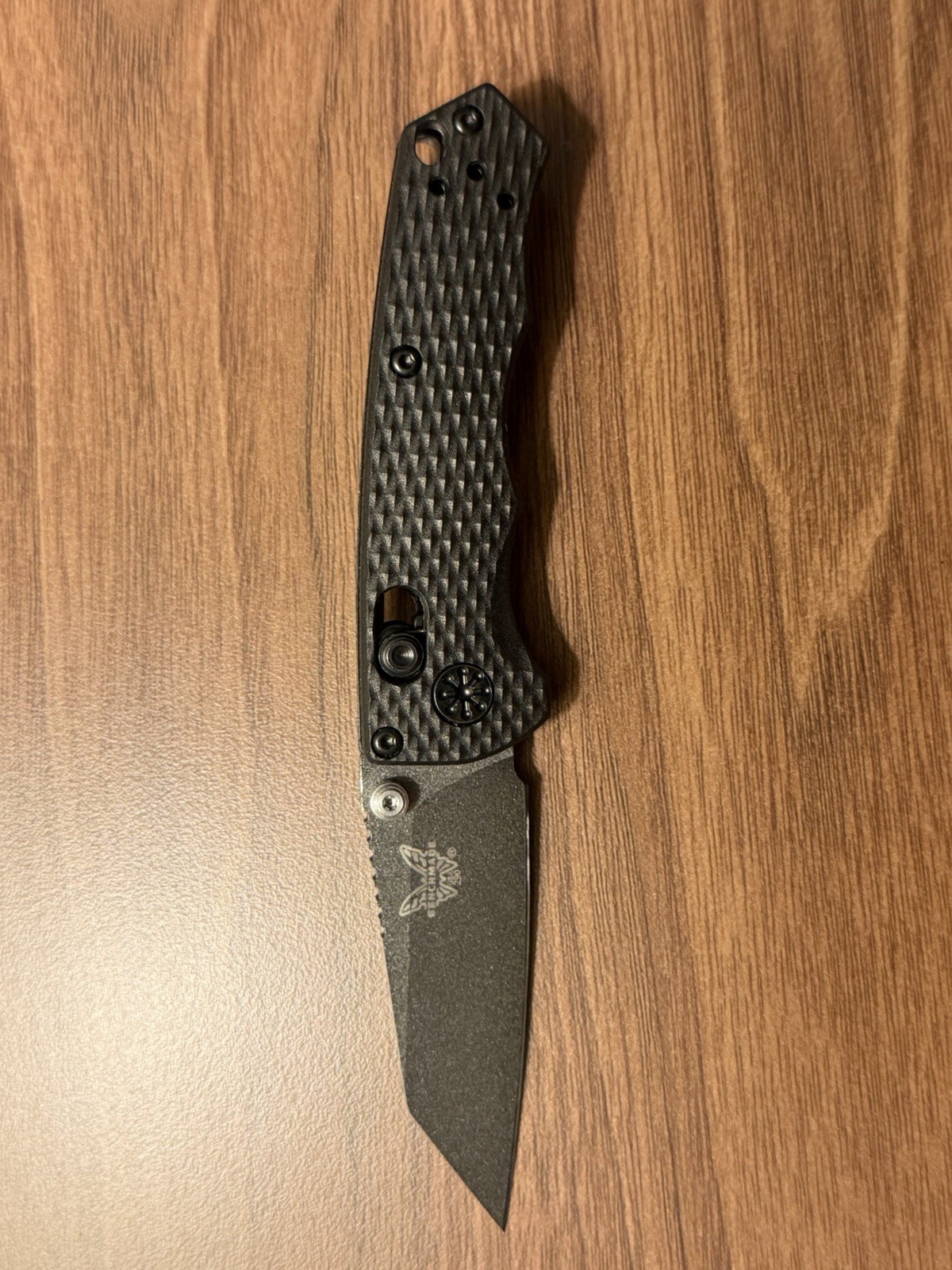 Benchmade 290BK-1  Full Immunity Black 2.49''  Black Pocket Knife OEM NICE
