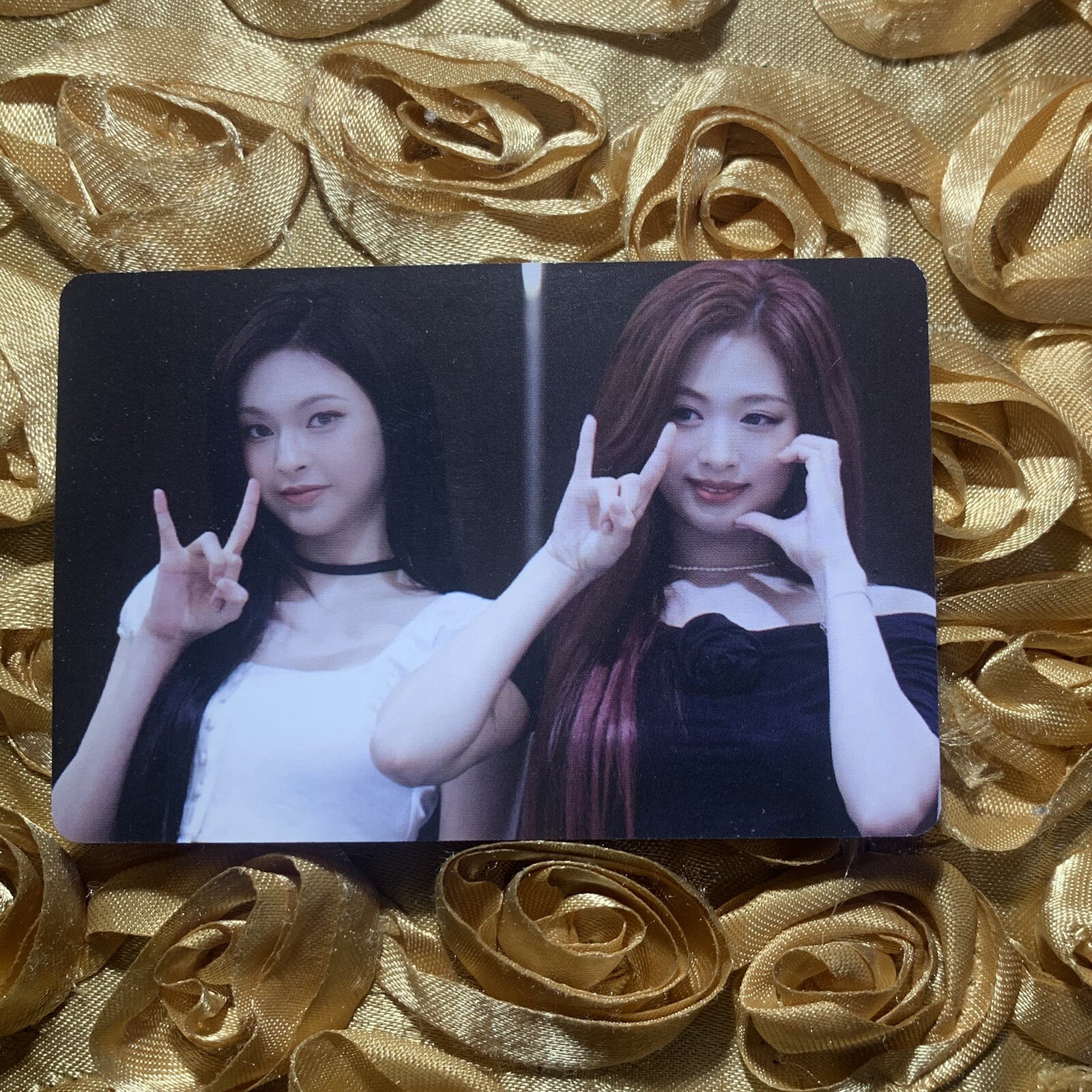 BABYMONSTER Cinderella Blue Celeb K-POP Girl Photo Card Ahyeon Chiquita