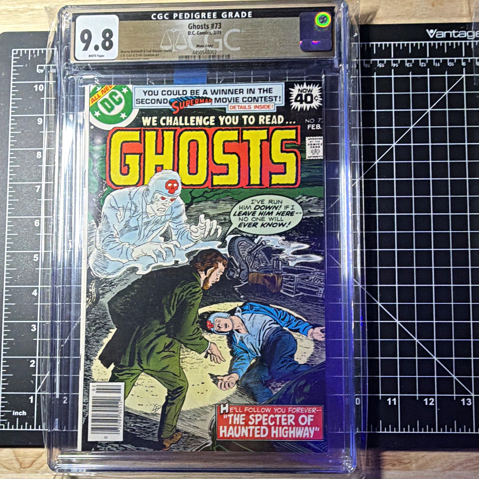 Ghosts #73 CGC 9.8 DC Comics 1979 Top Pop Mass Pedigree
