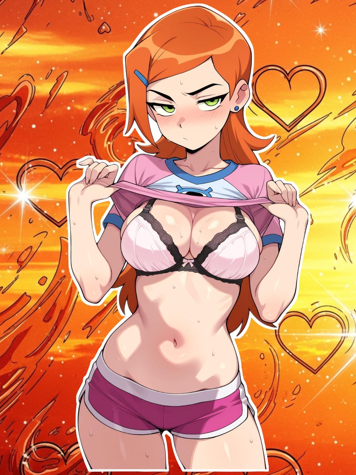 Adult Anime Waifu Ben 10 Gwen Tennyson 6\