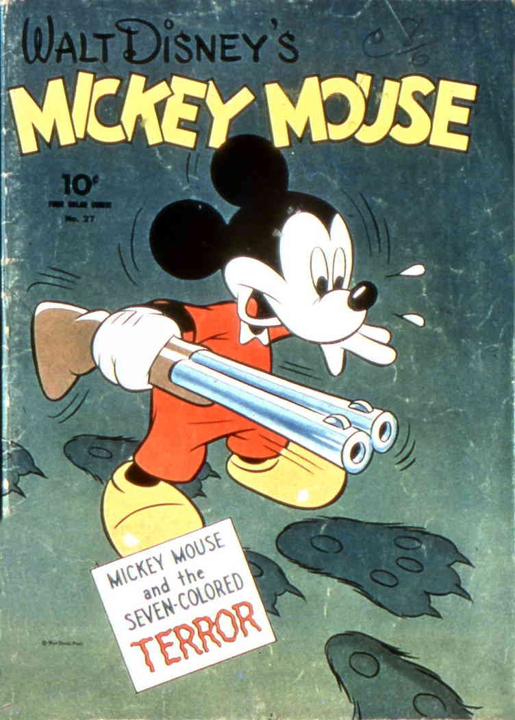 Four Color Comics (2nd Series) #27 POOR; Dell | low grade - 1943 Mickey Mouse - Four Color Comics (2nd Series) #27 POOR; Dell | low grade - 1943 Mickey Mouse -