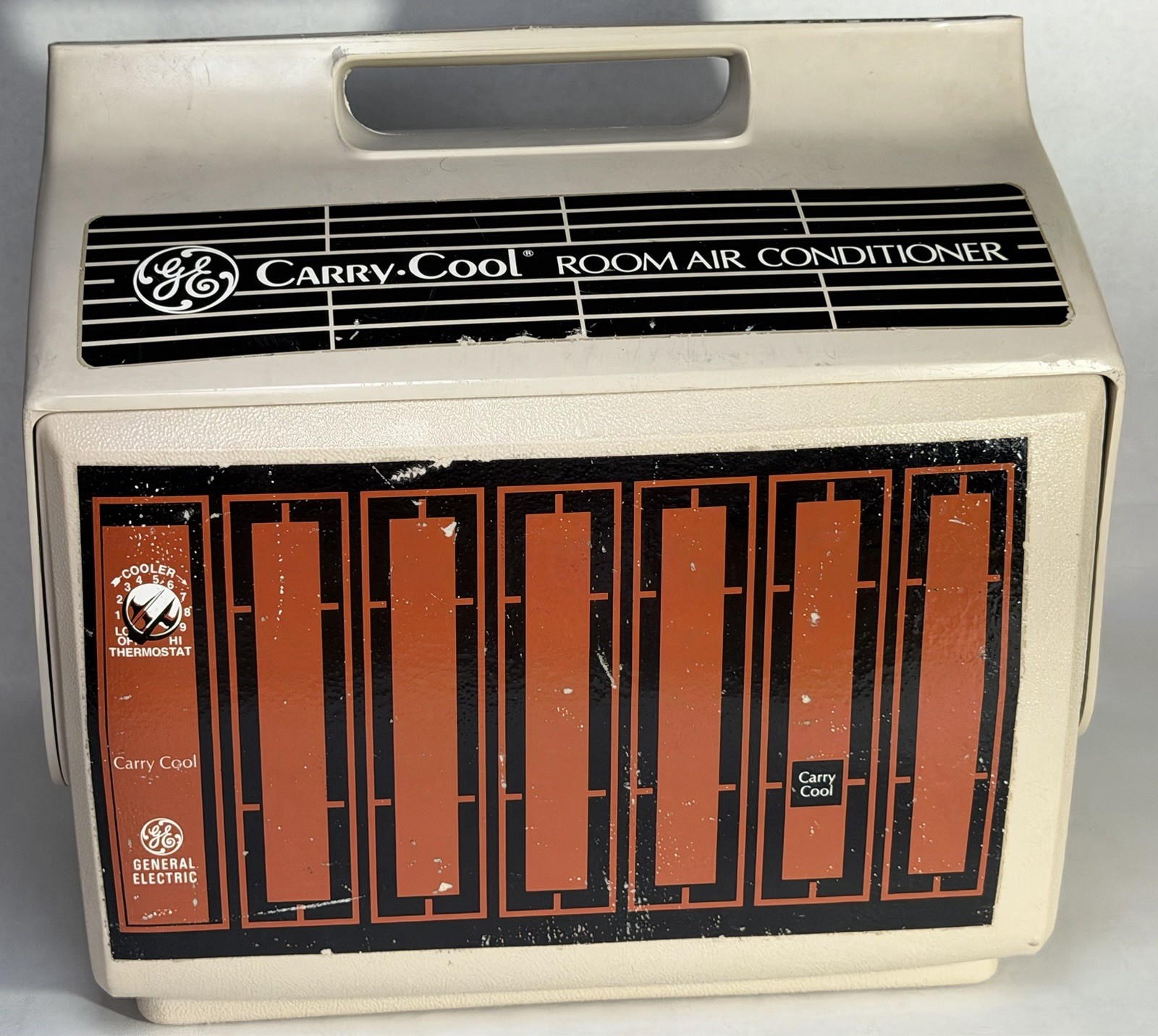 Vintage 1981 Igloo GE Carry-Cool Air Conditioner 10th Anniversary Promo Cooler