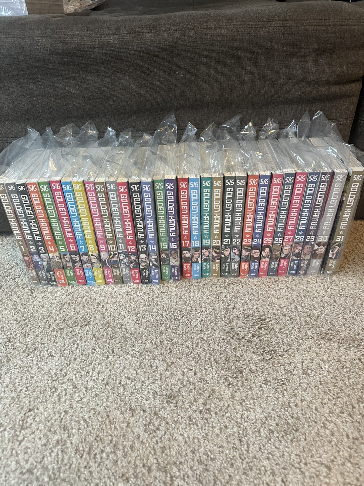 Golden Kamuy Manga Set Complete Volumes 1 - 31 English Viz Media