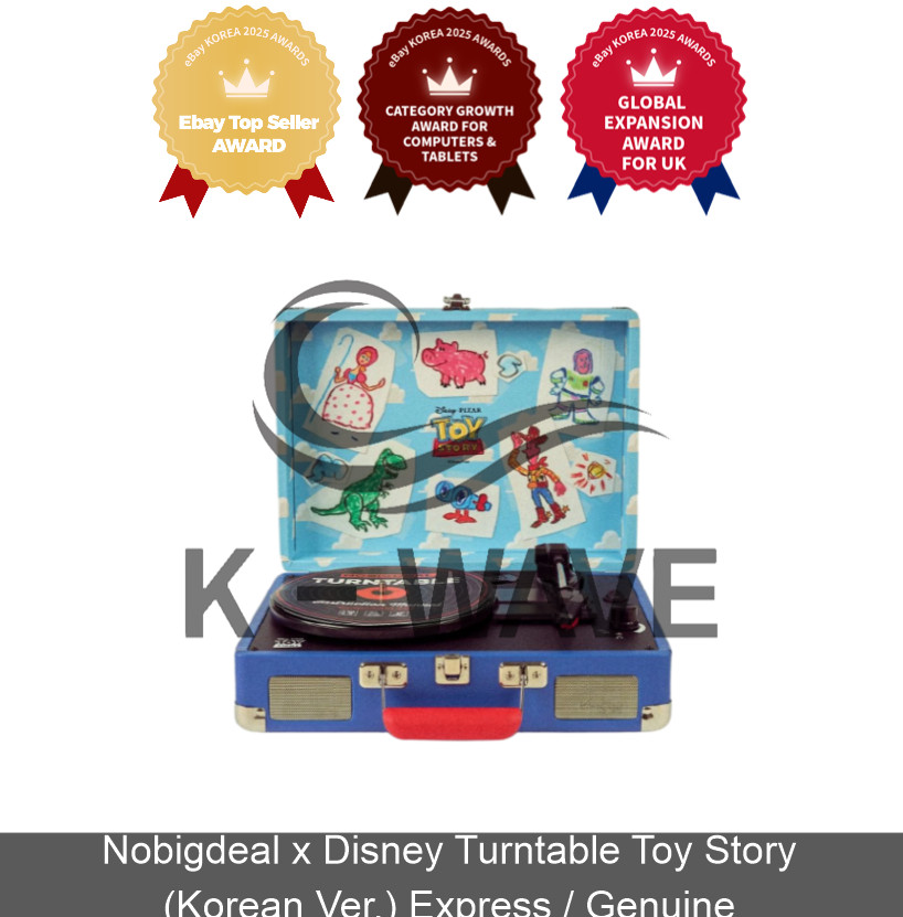 Nobigdeal x Disney Turntable Toy Story (Korean Ver.) Express / Genuine