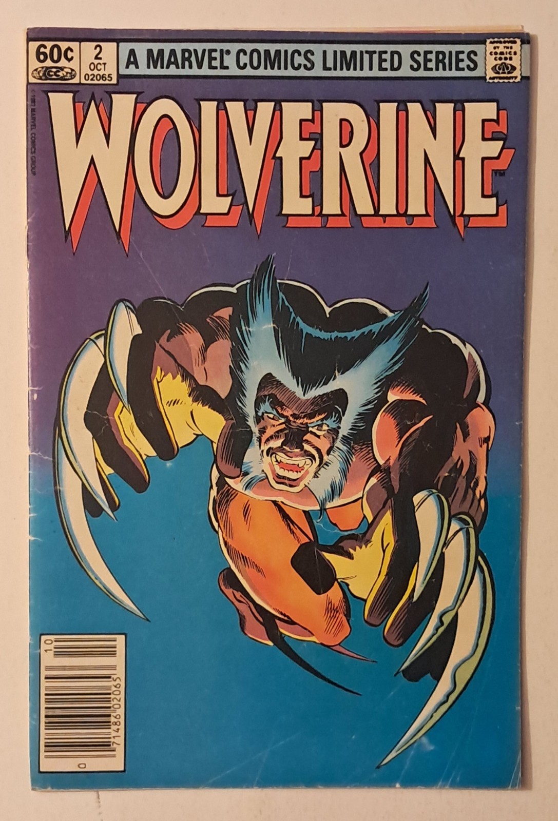 Wolverine #2 (1st app of Yukio) 1982 Frank Miller 