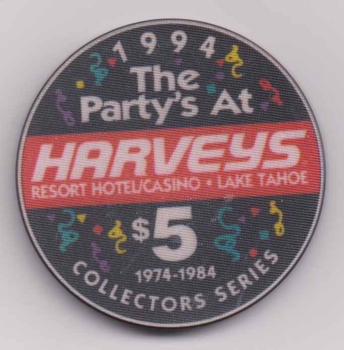 Harvey\'s 1994 Party at Harvey’s $5 Chip - Lake Tahoe, Nevada Harvey\'s 1994 Party at Harvey’s $5 Chip - Lake Tahoe, Nevada