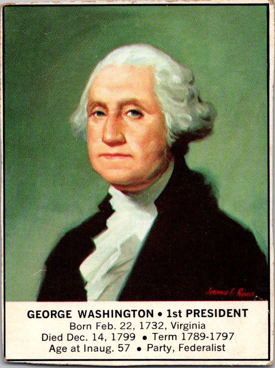 1964 General Mills F272-34 Presidential Portraits You Pick *FINISH YOUR SET*