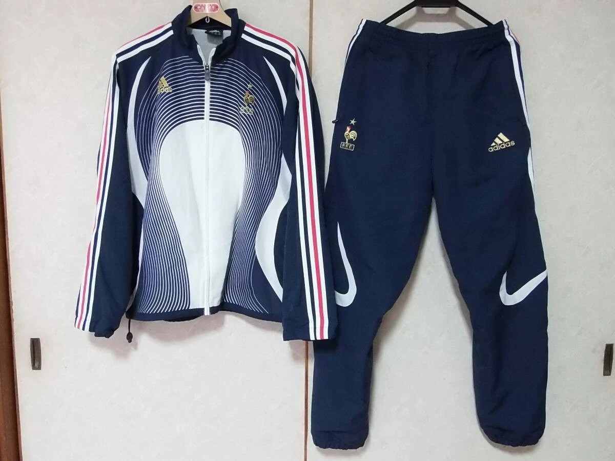 Adidas France National Soccer Team Zidane Number 10 Jersey Set 2010s