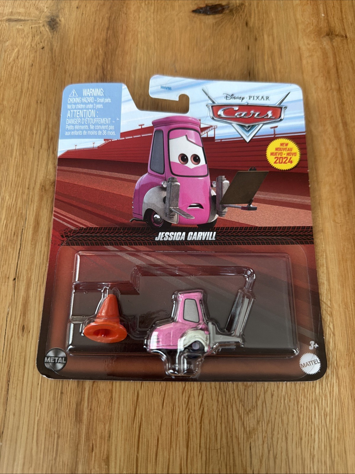Disney Pixar Cars 2024 Jessica Carvill Cone 1:55 Scale Collectible