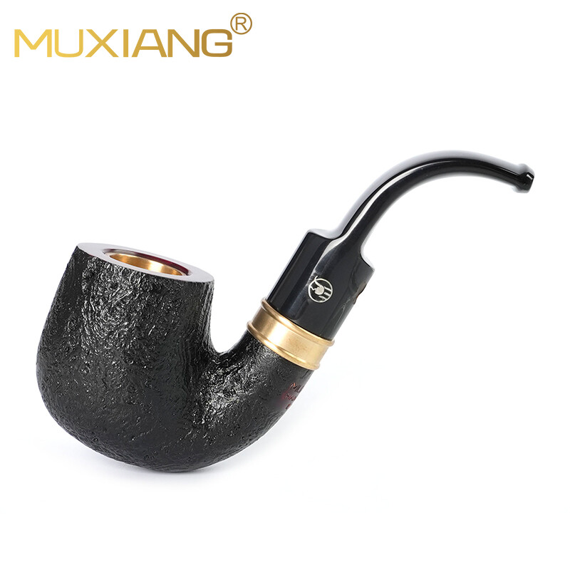 Sandblasted Hungarian Pipe For Tobacco Cigarette Multi-use Wooden Smoking Pipe