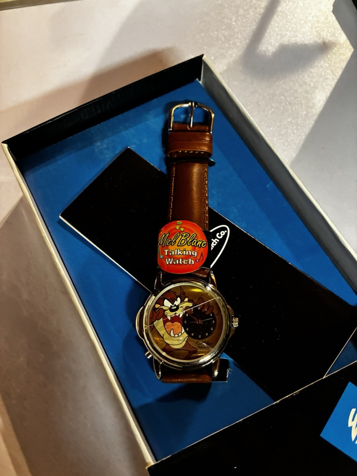 Vintage Tasmanian Devil WB Store| - Mel Blanc Talking Watch -NIB