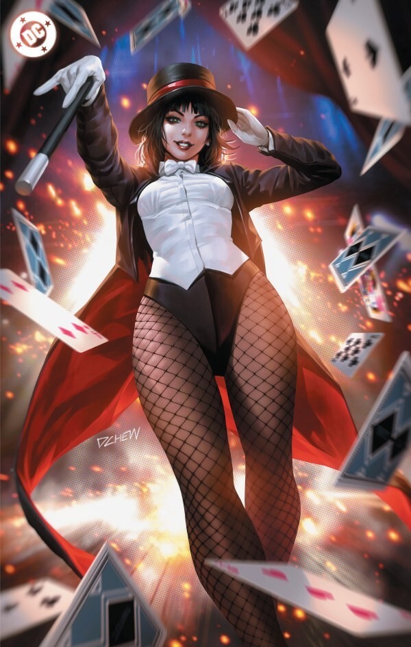 ZATANNA #1 (OF 6) CVR H DERRICK CHEW DC SHOWCASE FOIL /2500 LE  2/19 DC COMICS