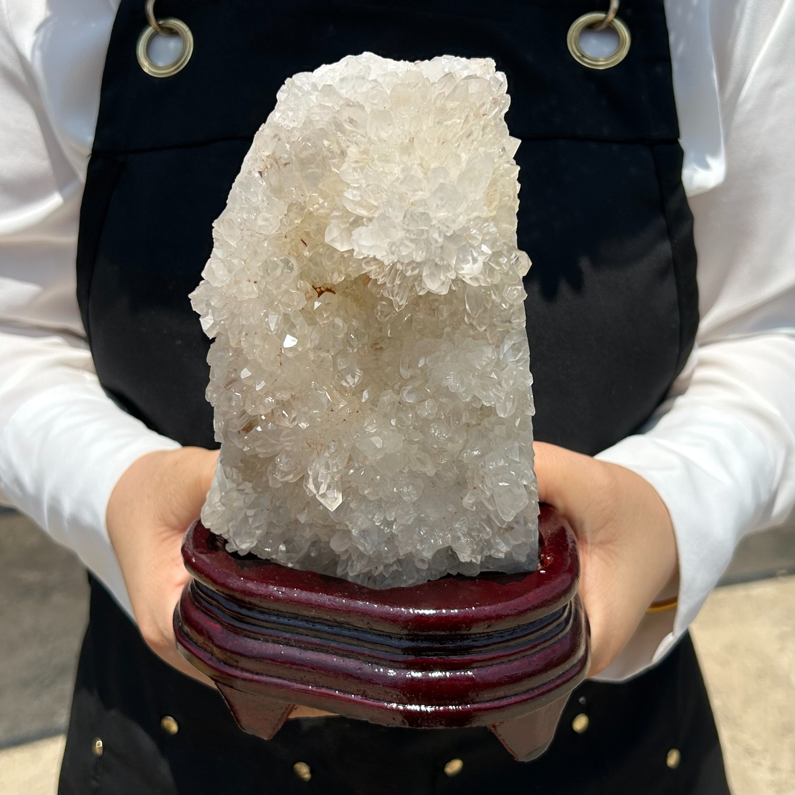 ALL 3.2LB Natural Clear Quartz Cluster Crystal Mineral Point Healing