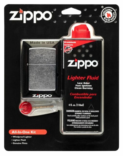 Zippo 24651 All-in-One Lighter Kit - Brand NEW in Factory Sealed package