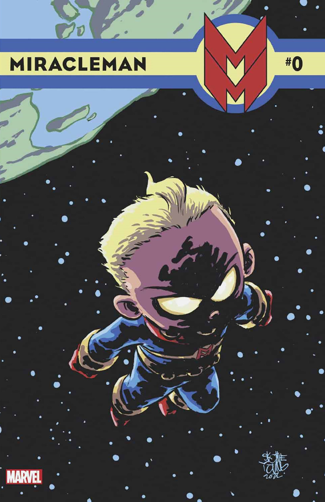 MIRACLEMAN #0 (SKOTTIE YOUNG VARIANT)(NEIL GAIMAN) COMIC BOOK ~ Marvel NM/M