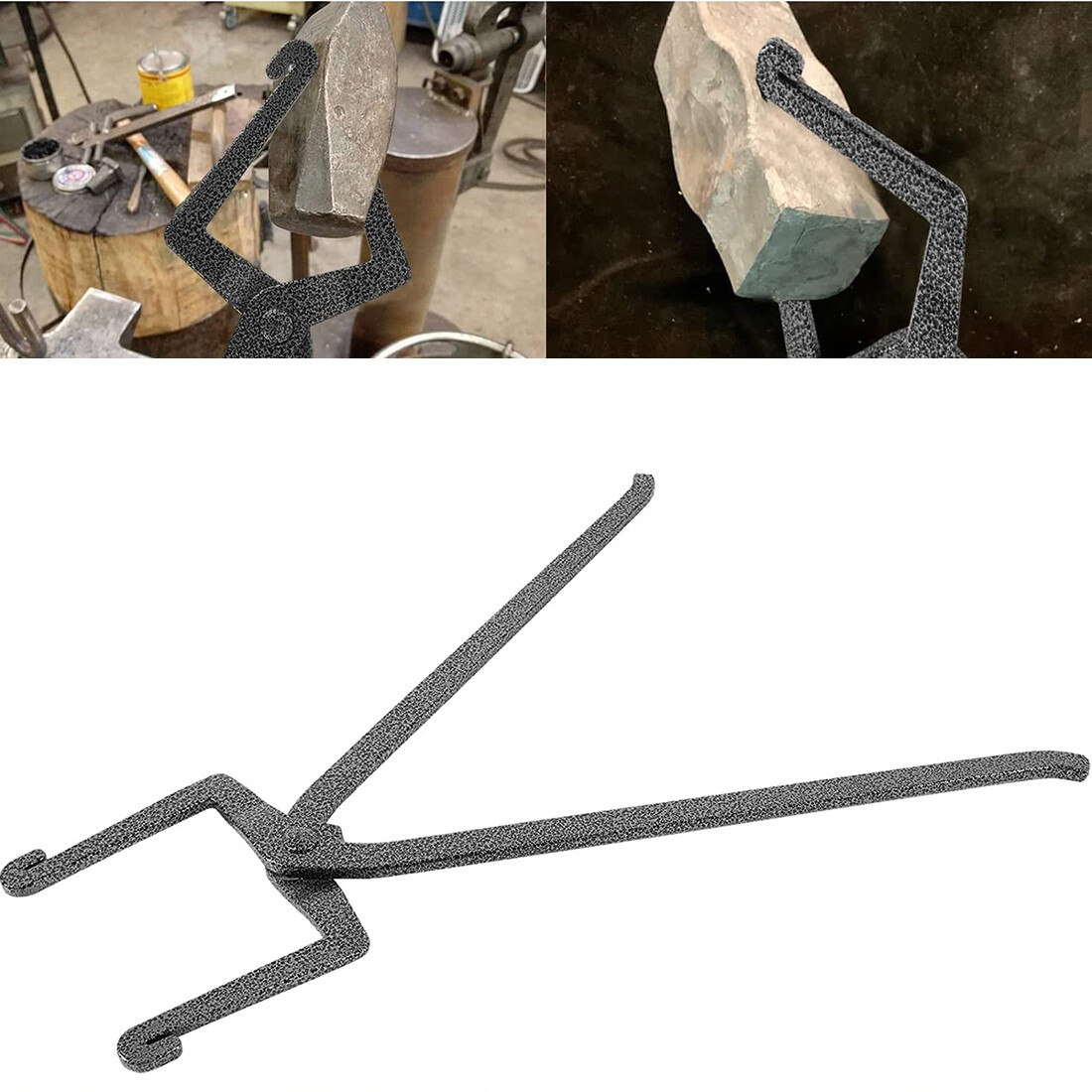 Fiery Furnace Blacksmith Pickup Tong Beginner Bladesmiths Foring Knife Make Tool