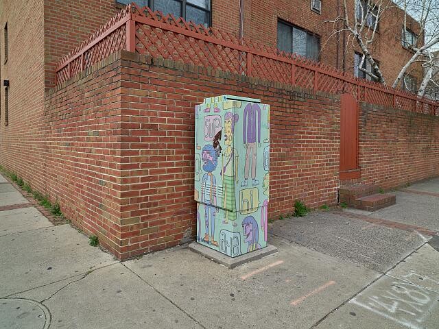 Philadelphia Pennsylvania South Street 2019 Painted Power Box Street Art