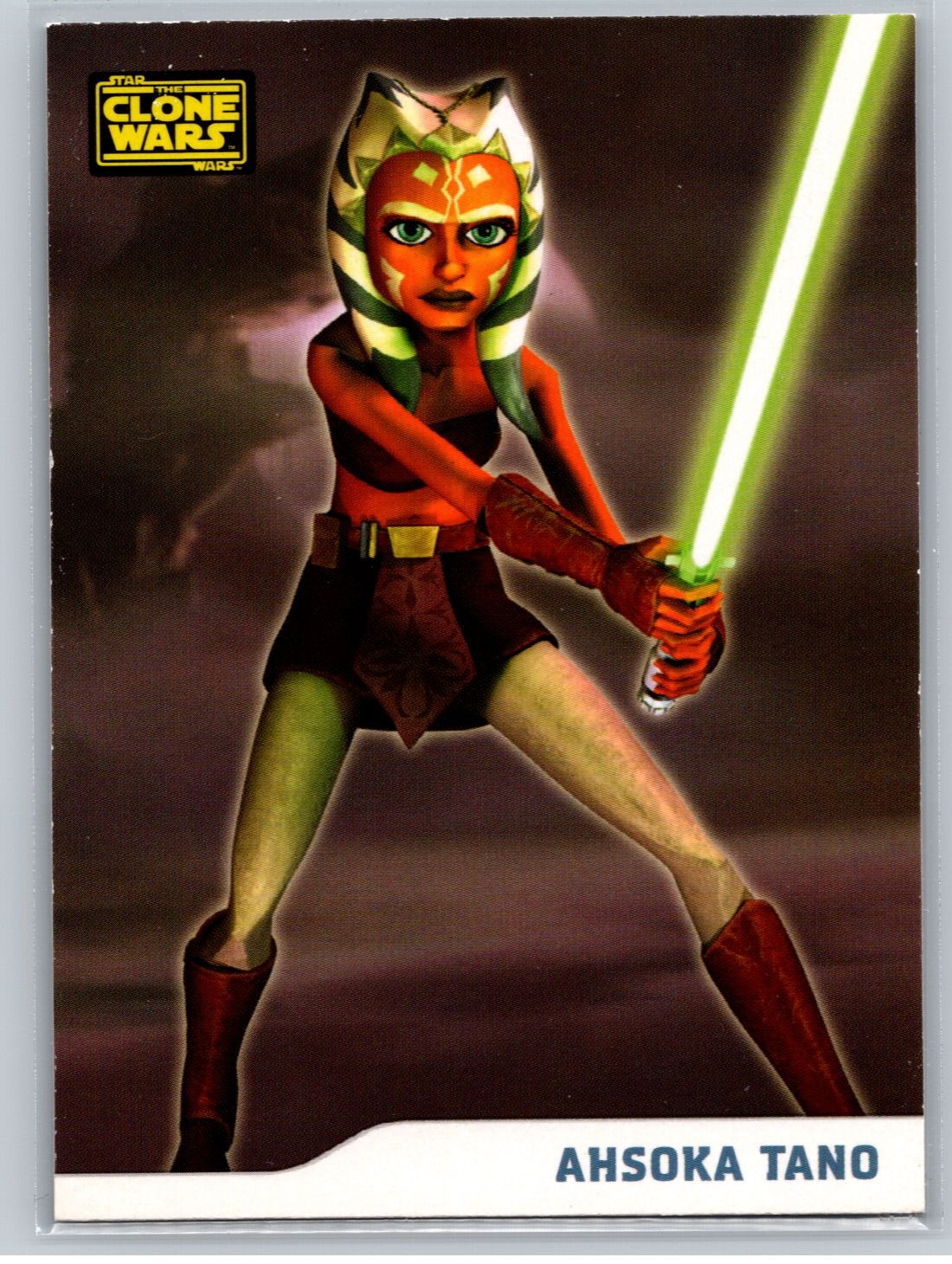 2008 Topps Star Wars: The Clone Wars #3 Ahsoka Tano