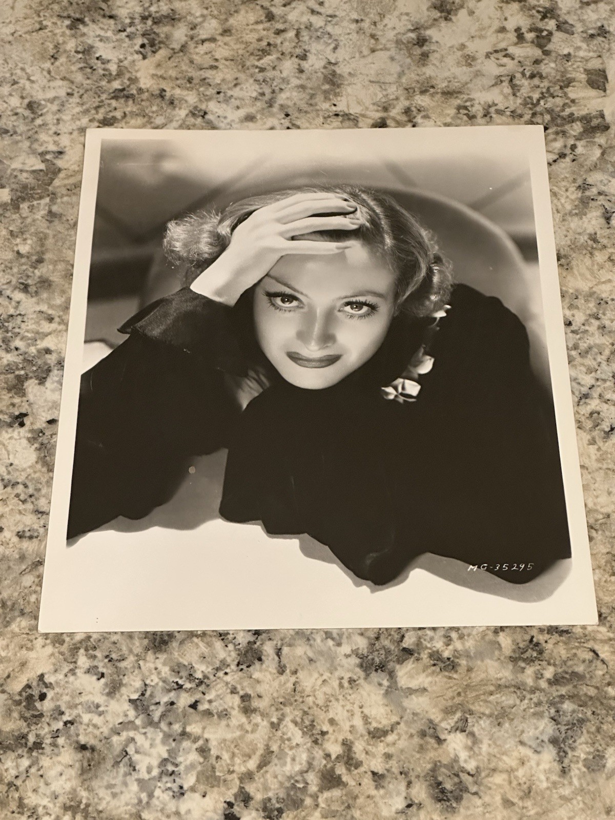 Vintage Joan Crawford MGM Publicity Photo Hollywood Glamour Portrait 8x10