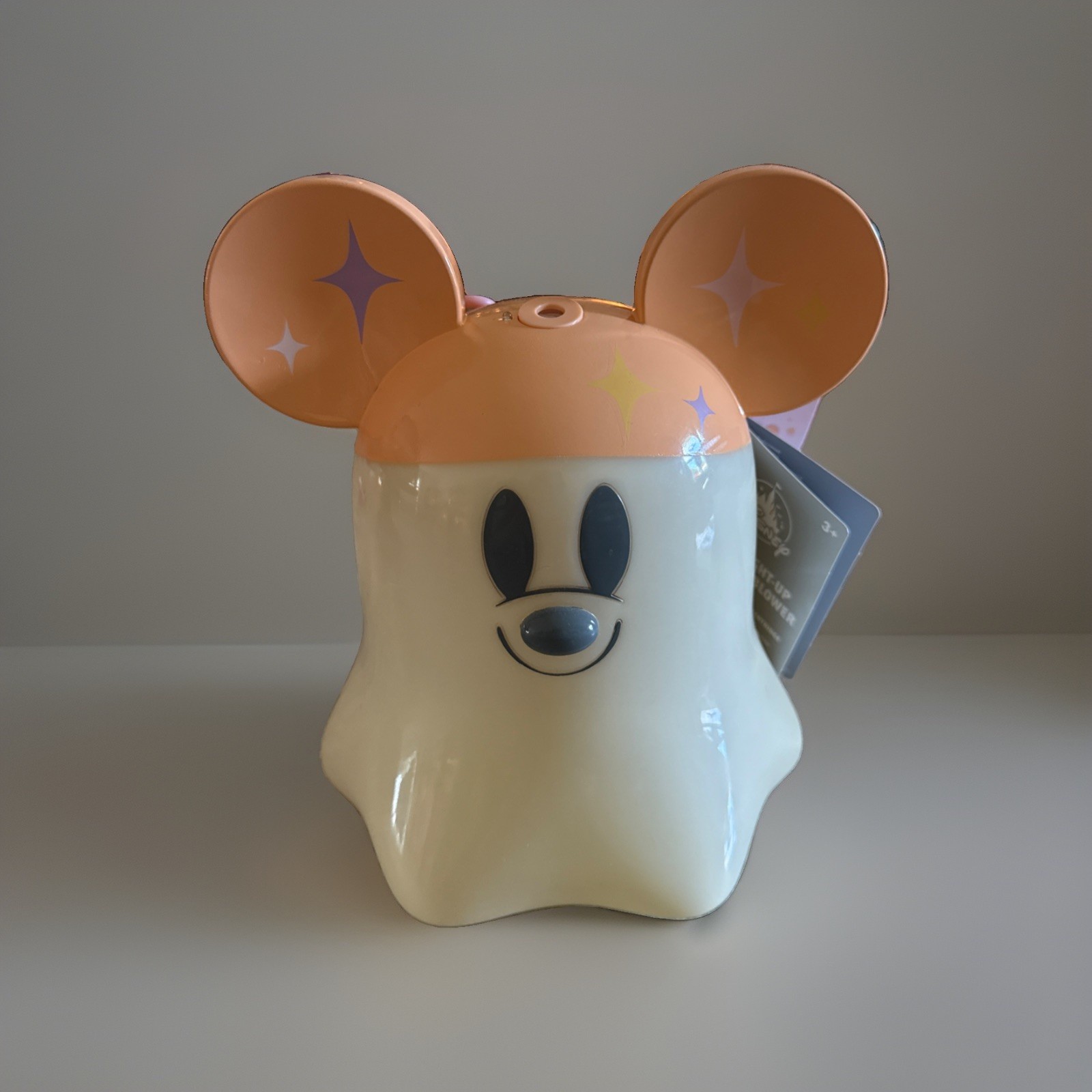 2026 Disney Parks Halloween Light Up Cutie Ghost Mickey Mouse Bubble & Fog NWT