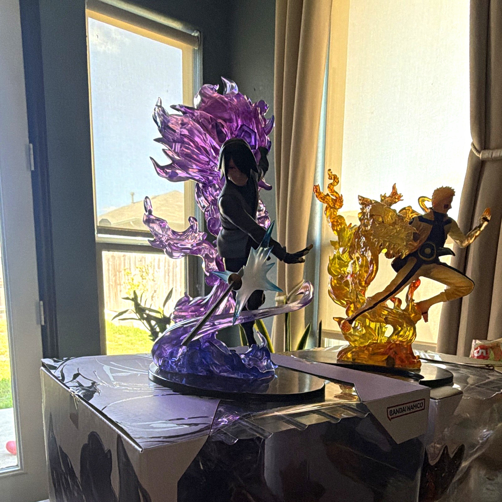 Bandai Namco Naruto Shippuden Naruto Uzumaki & Sasuke Uchiha Figures Lot 2 Bandai Namco Naruto Shippuden Naruto Uzumaki & Sasuke Uchiha Figures Lot 2