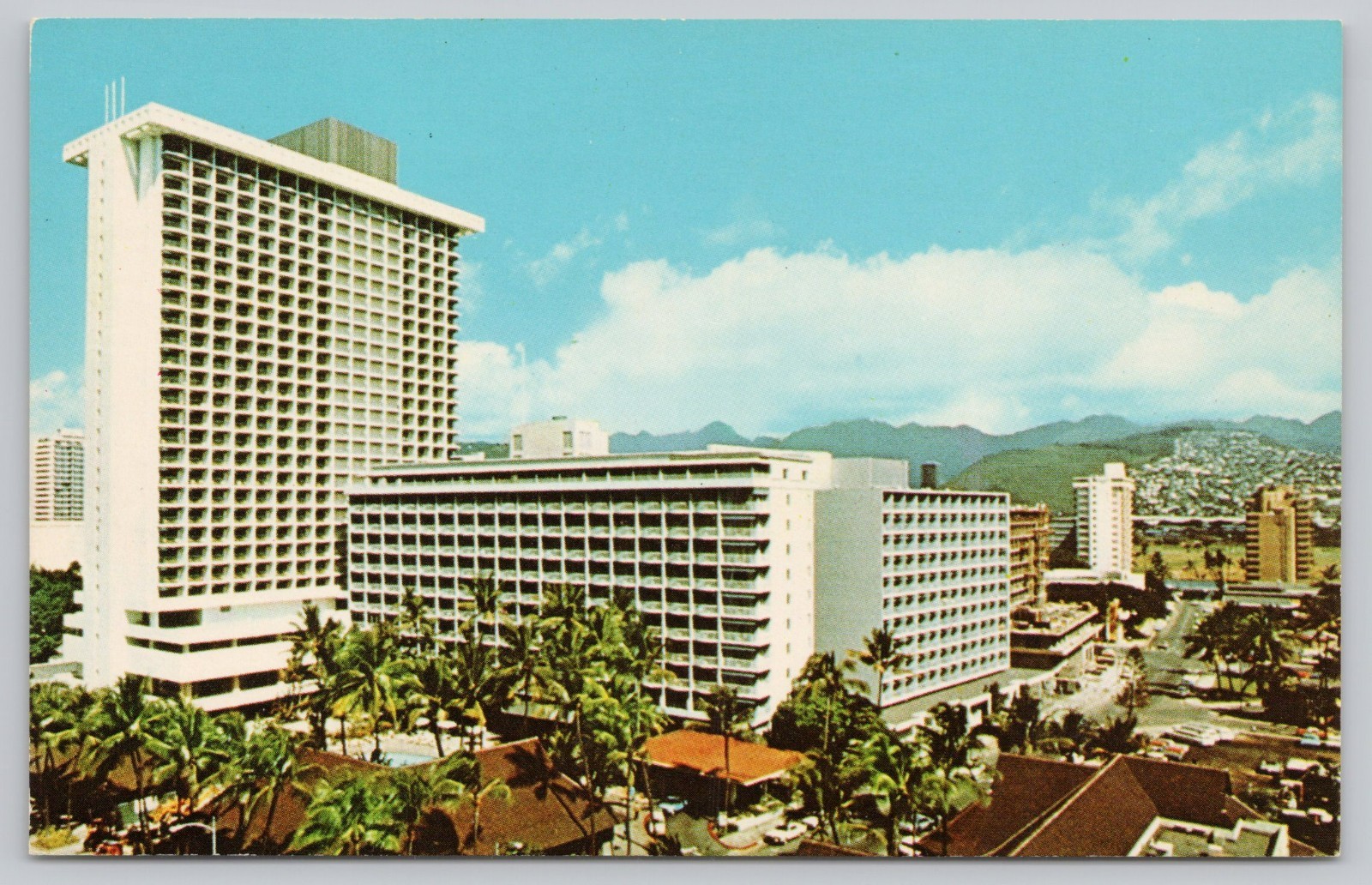 Postcard Princess Kaiulani Hotel Waikiki Hawaii