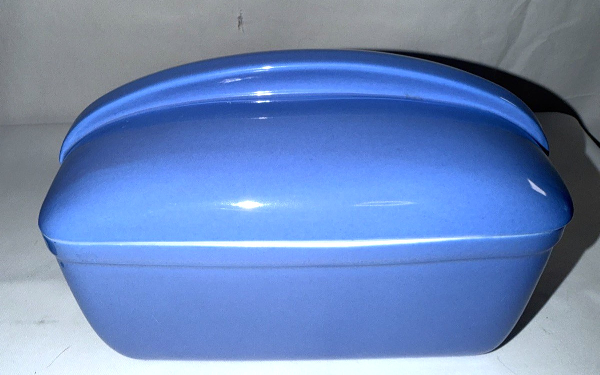 Vintage Hall Blue Westinghouse Storage Refrigerator Dish with Lid