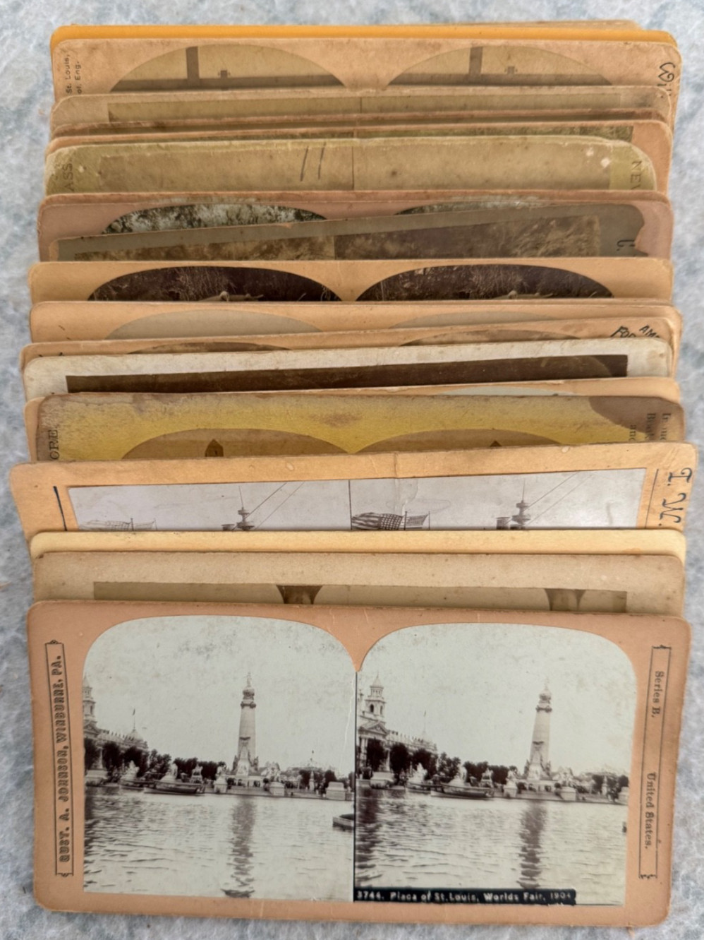Mixed Lot of 24 Stereoviews, 1890s/1920s, All USA, No Lithographs, Lot1 Mixed Lot of 24 Stereoviews, 1890s/1920s, All USA, No Lithographs, Lot1
