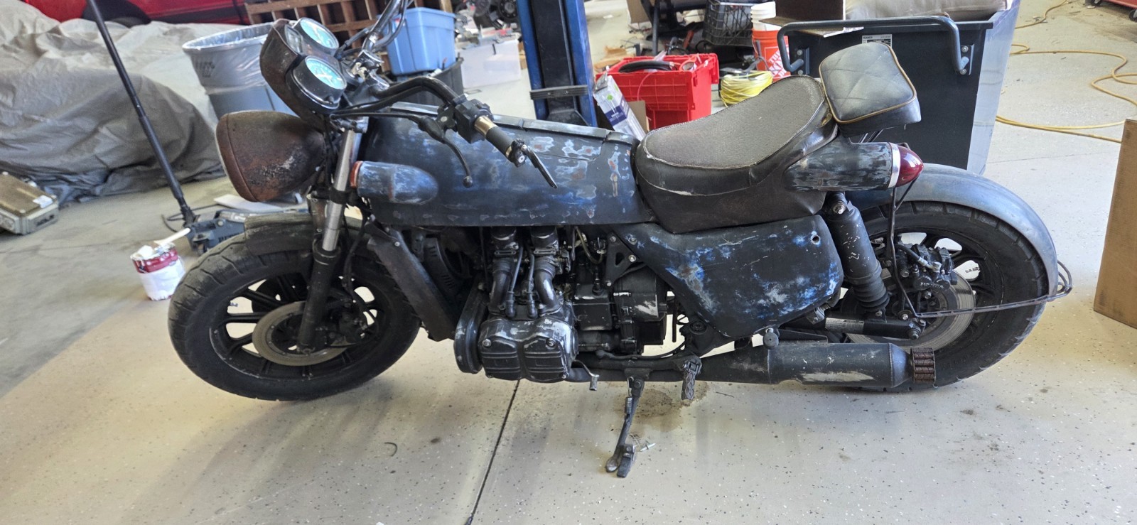 1983 Honda Goldwing Bobber Steam Punk 1983 Honda Goldwing Bobber Steam Punk