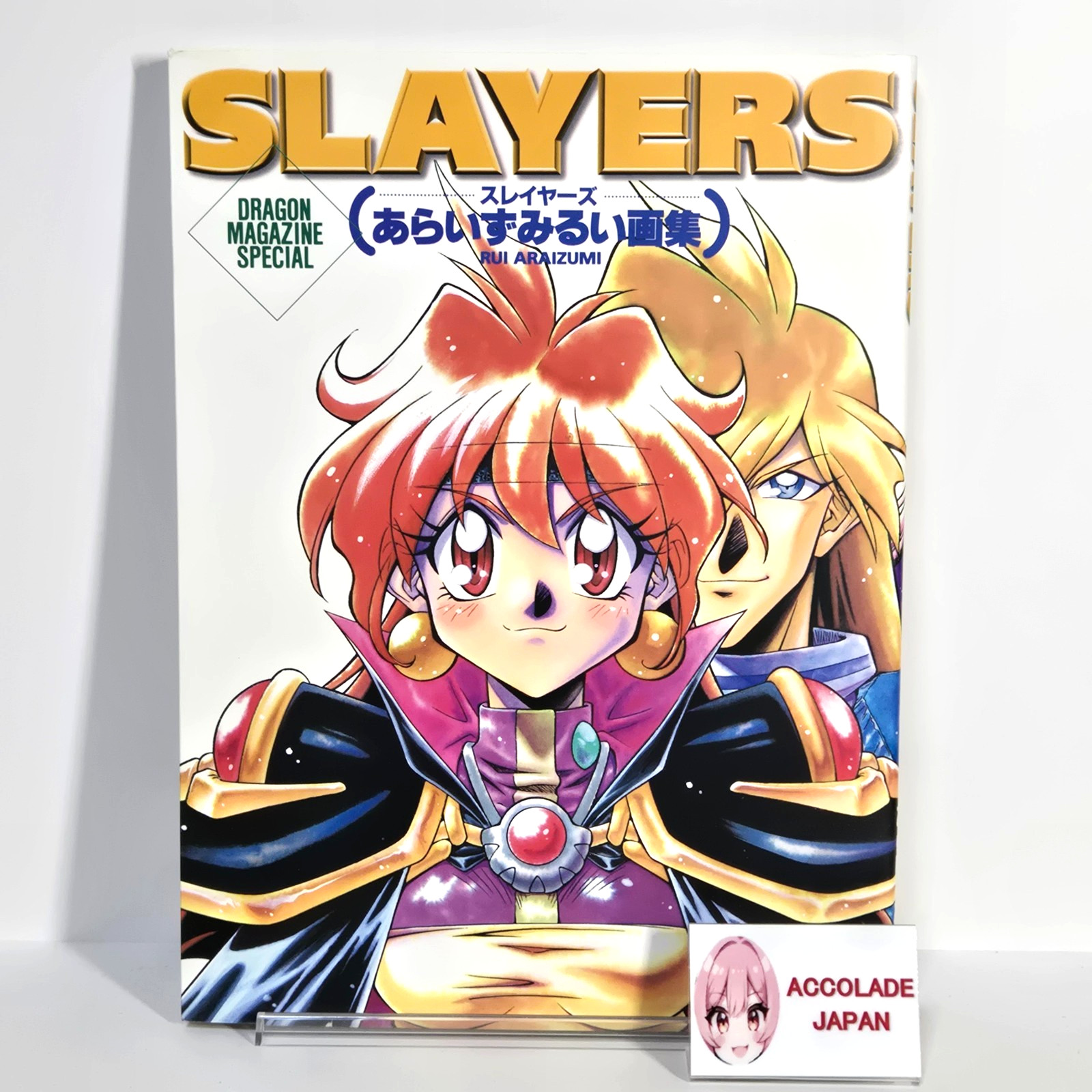 Slayers Rui Araizumi Art Book Dragon Magazine Special 48P