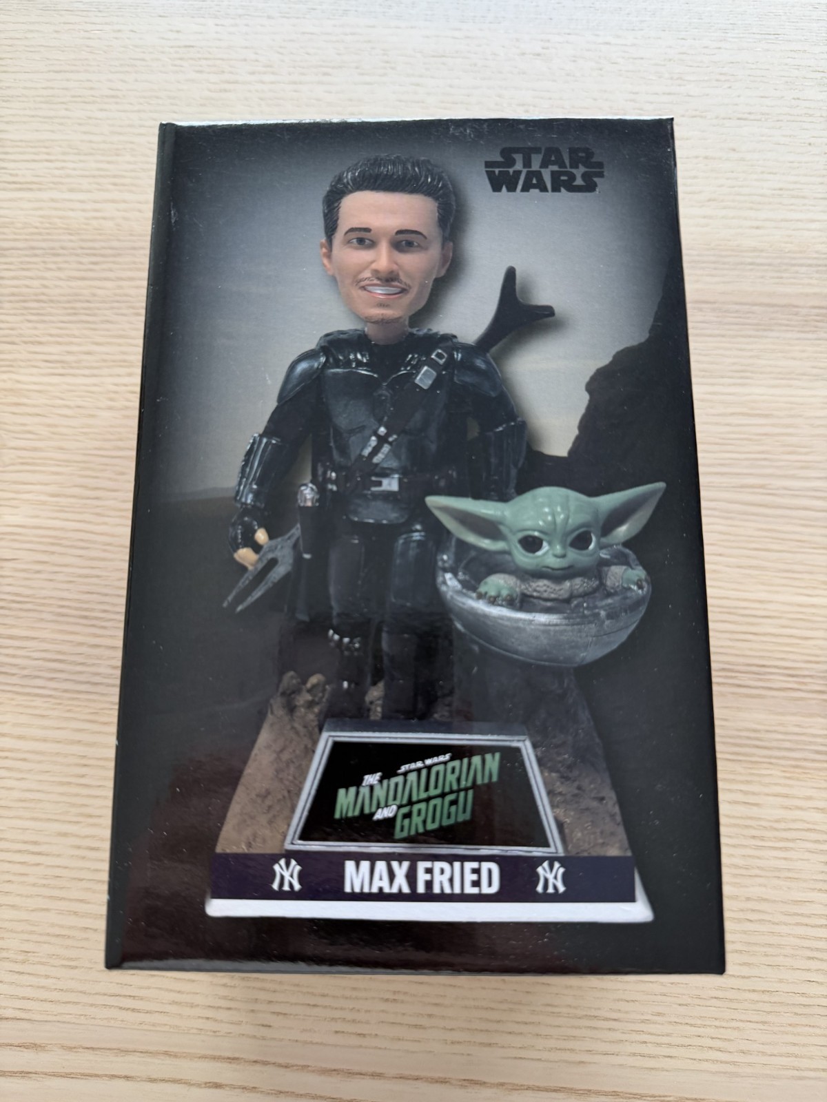 NY YANKEES MAX FRIED MANDALORIAN BOBBLEHEAD SGA STAR WARS DAY 5/2/2026 BASEBALL