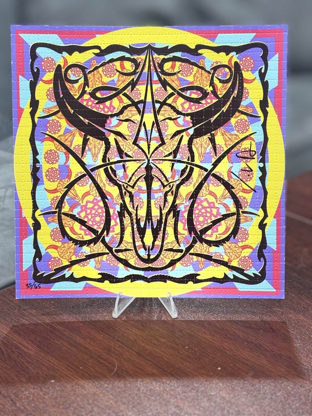 🔥🔥 Buffalo Head Blotter by John Van Hamersveld🔥🔥#/35/65