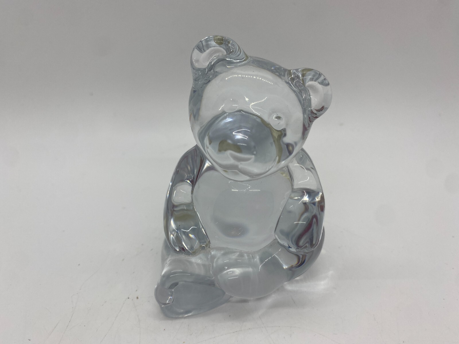 Princess House Crystal Bear 24 % lead crystal Bear figurine  3.5\