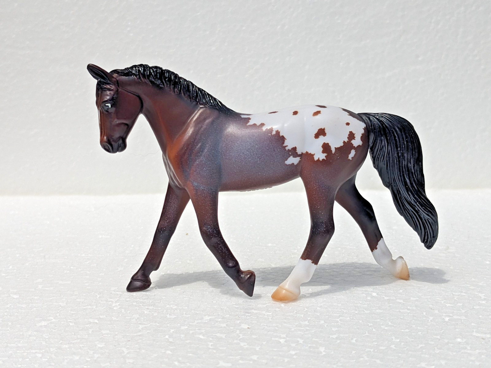 Landau Best of Breyerfest Series 4 Roan Appaloosa Trotting Warmbloom Stablemate