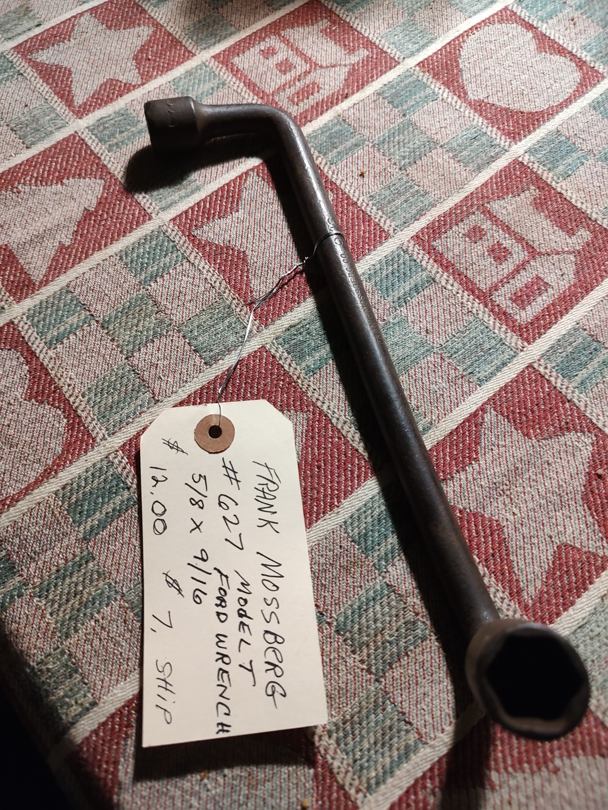 Frank Mossberg #627 offset FORD wrench 5/8x9/16