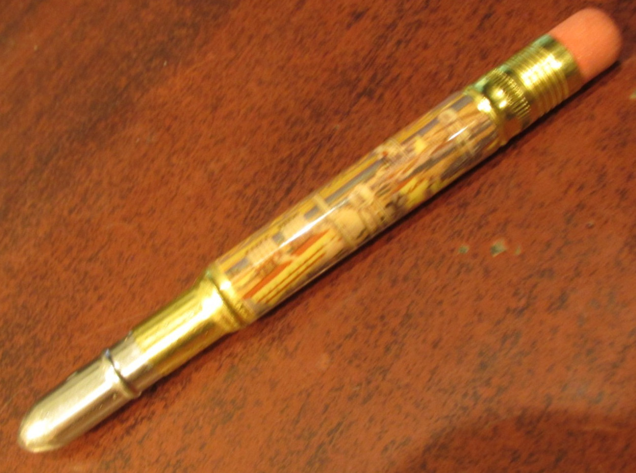 Vintage Hanford Atomic Works Nuclear Power Plant Bullet Pencil - Washington WA