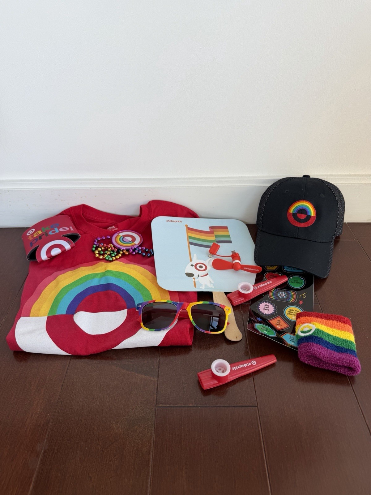 Ultimate Target Pride Swag Collection - Glasses, Shirt, Hat, Accessories