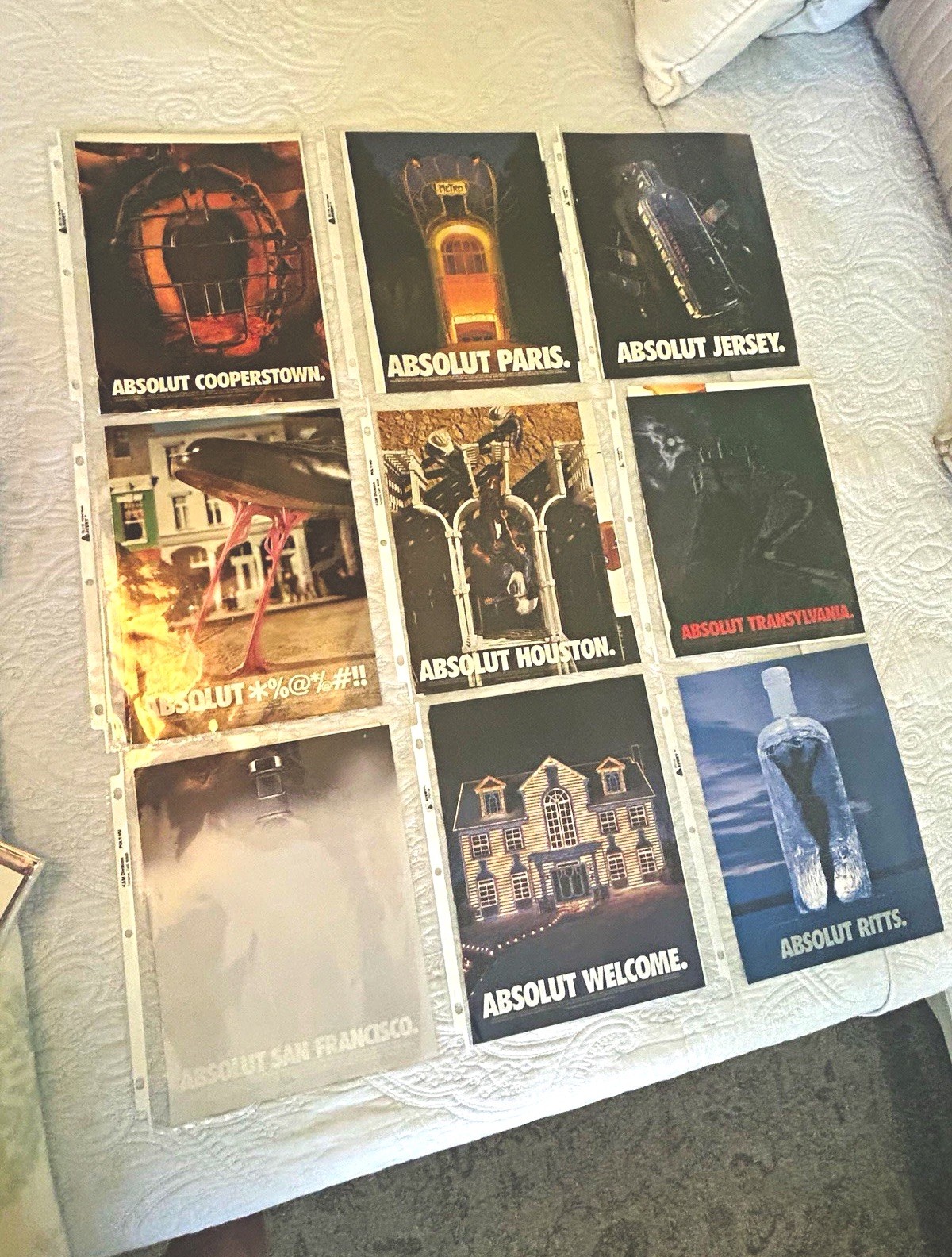 Absolut Vodka Print Ad Lot - 32 ads 