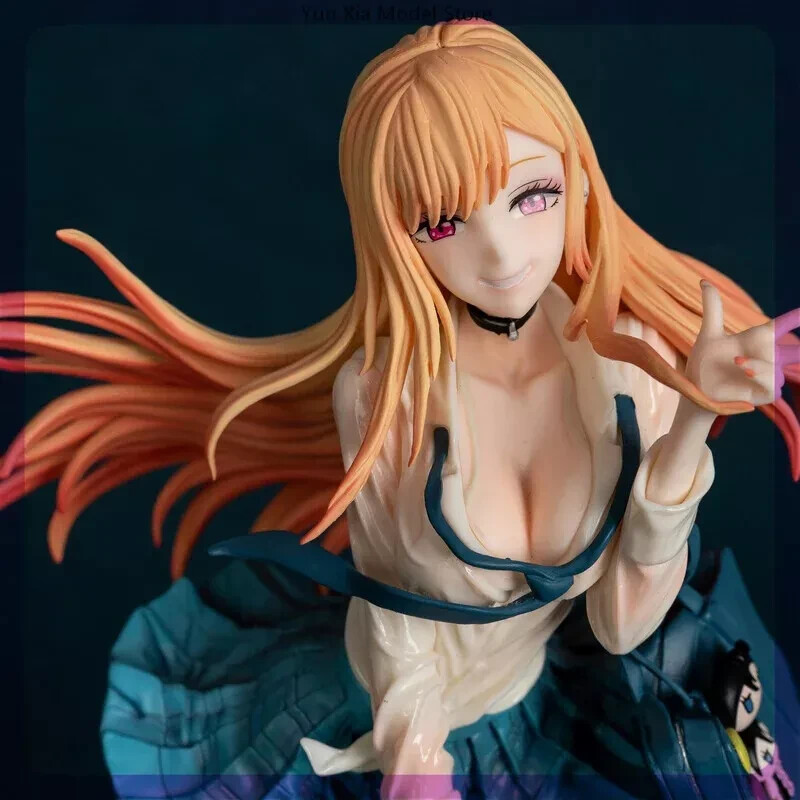 27cm Anime My Dress-Up Darling Kitagawa Marin On The Beach PVC Figure USA