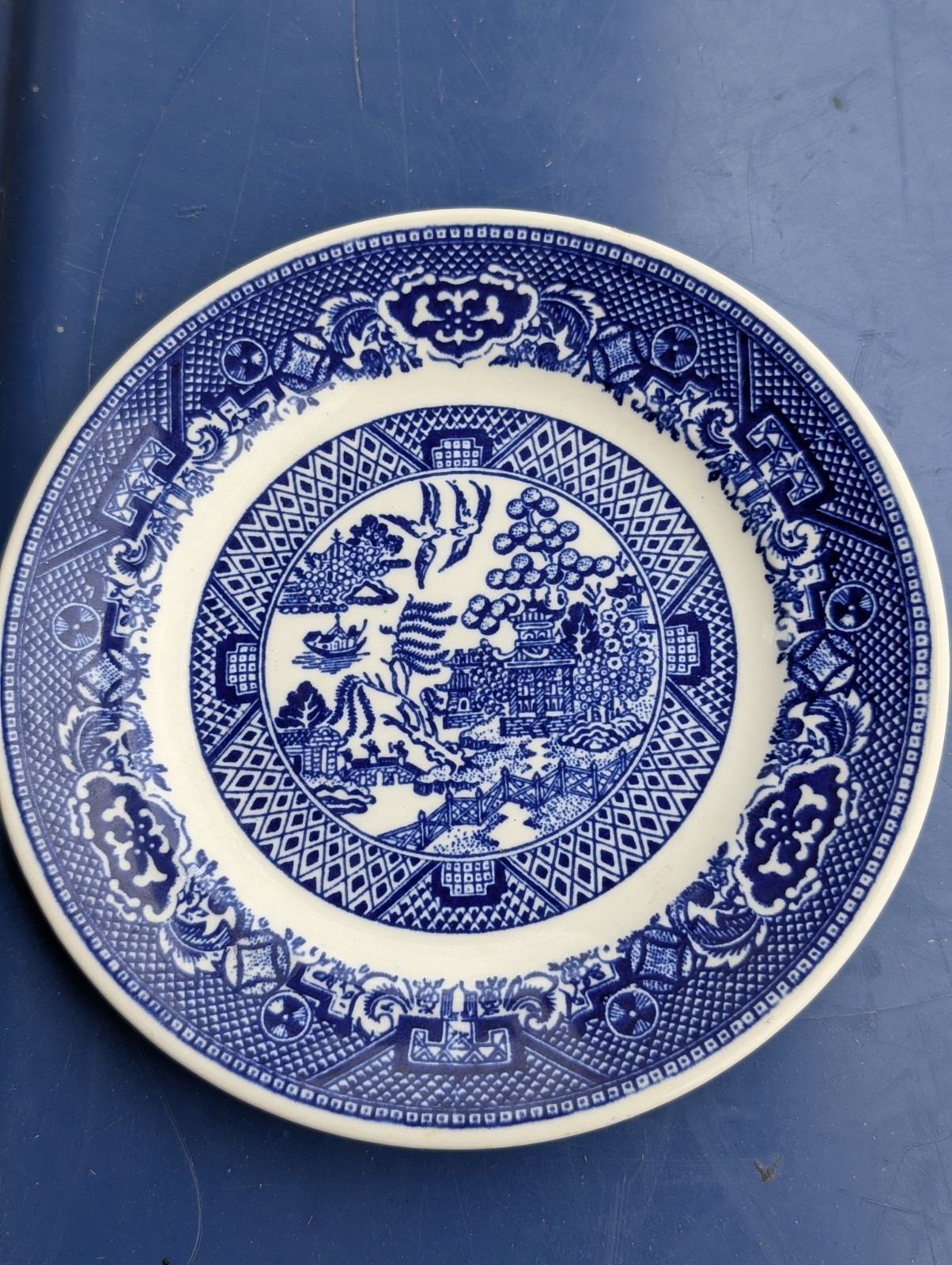Willow Ware Royal China 6 inch Plate