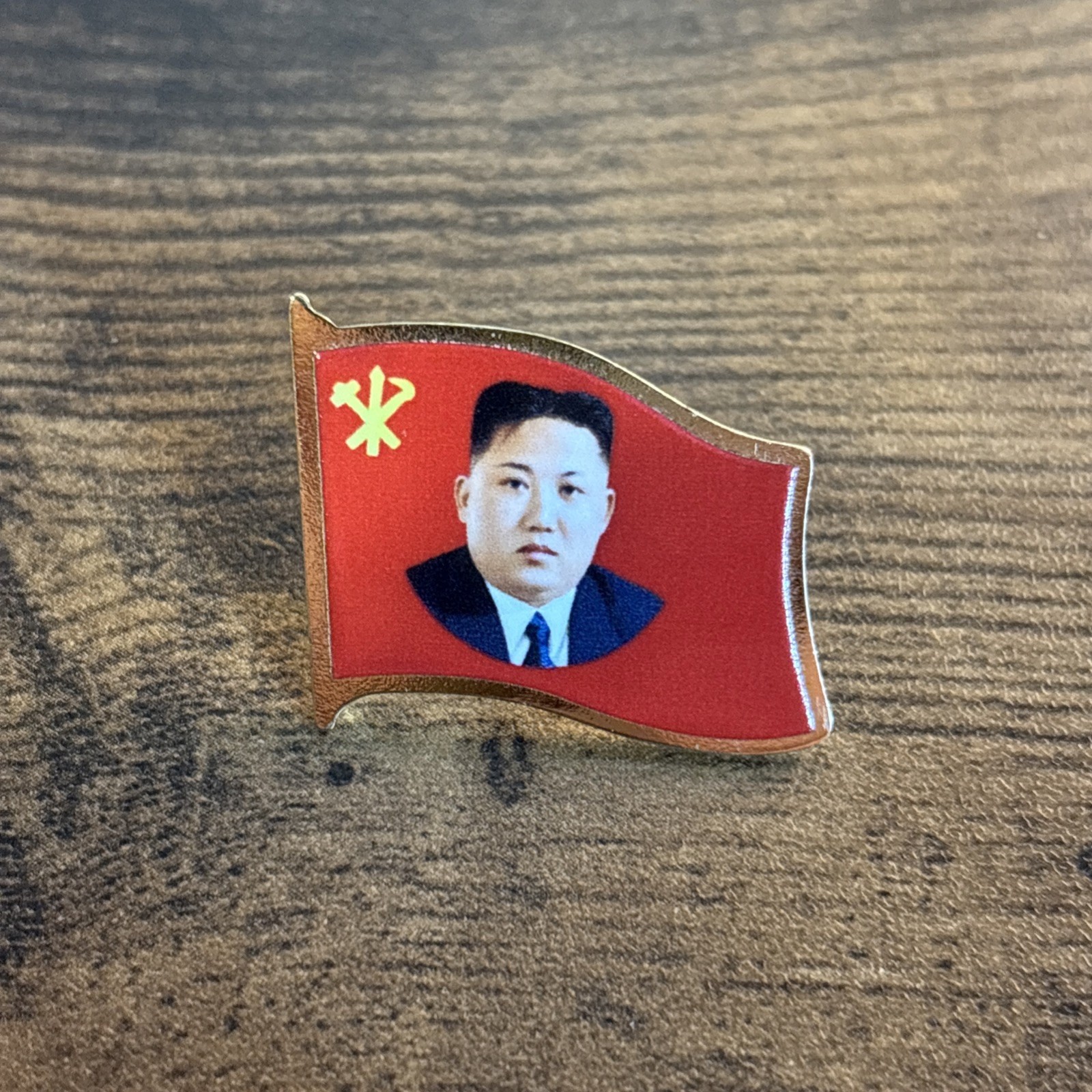 North Korean Kim Badge, DPRK Chest Badge