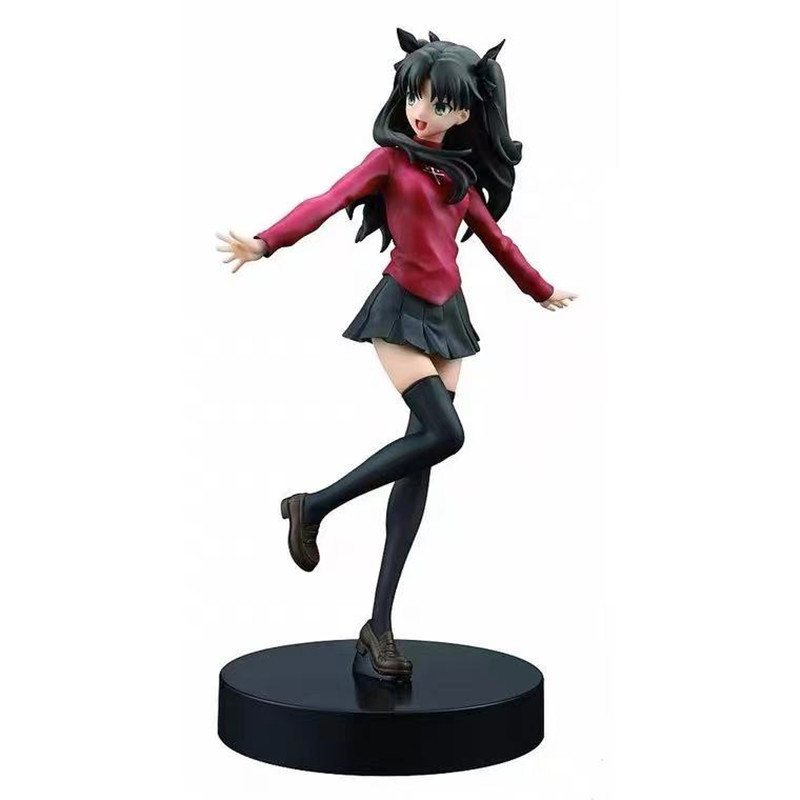 21CM Rin Tohsaka Fate Stay Night FGO Anime Figure PVC Collectible Statue Toy