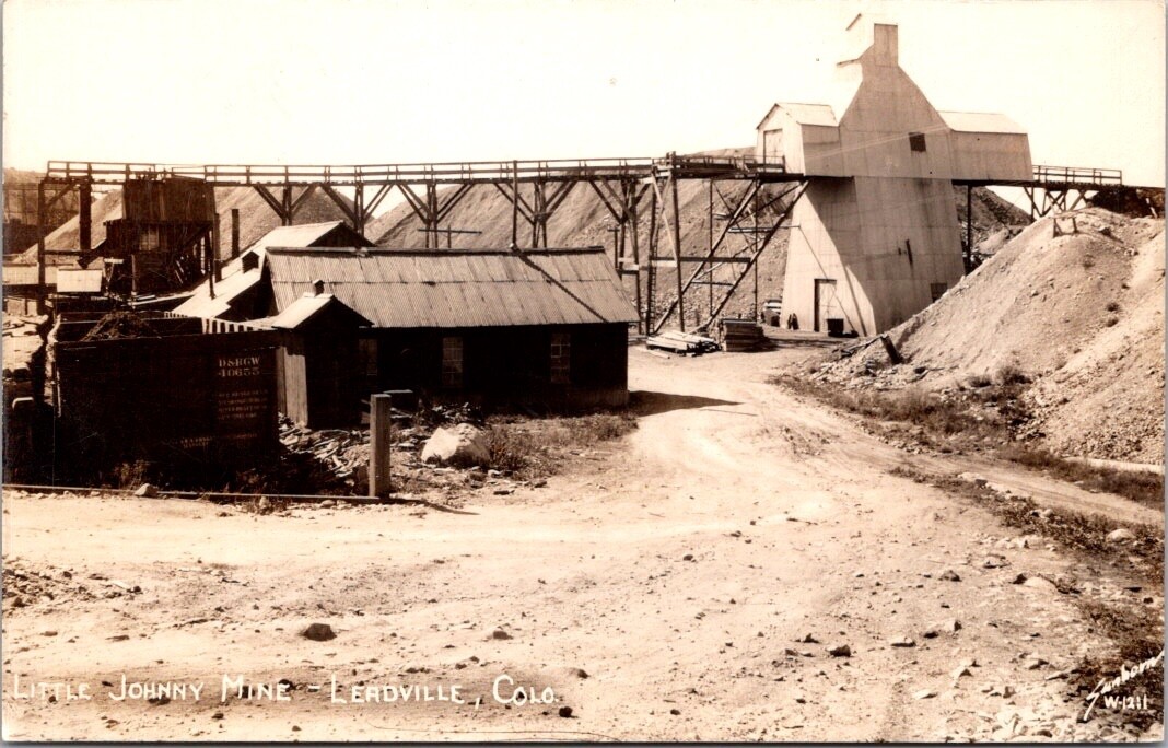 Little Johnny Mine, Leadville, Colo. Postcard RPPC Little Johnny Mine, Leadville, Colo. Postcard RPPC