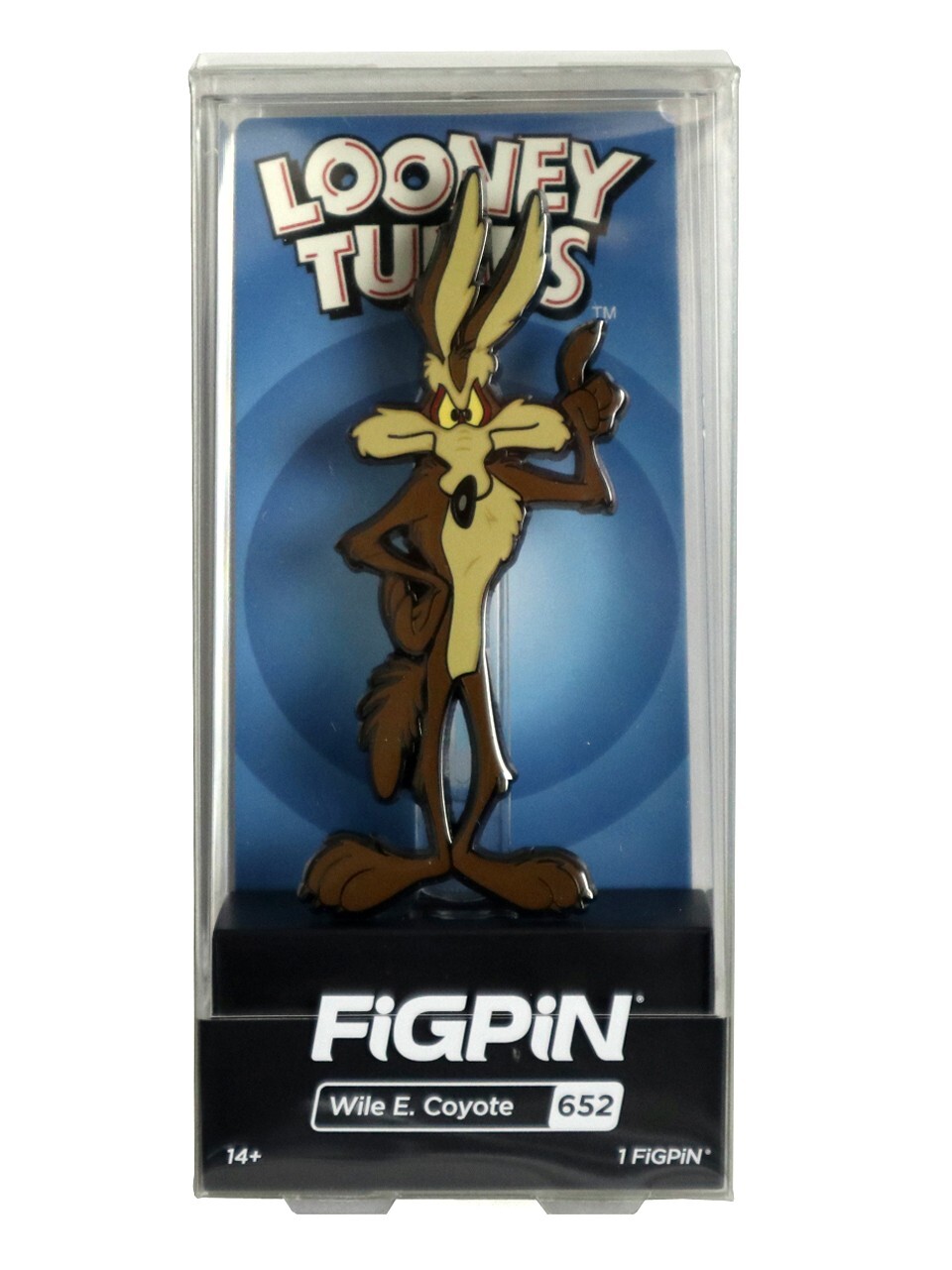 Figpin Looney Toons Wile E. Coyote Enamel Pin #652 Exclusive Limited 2000