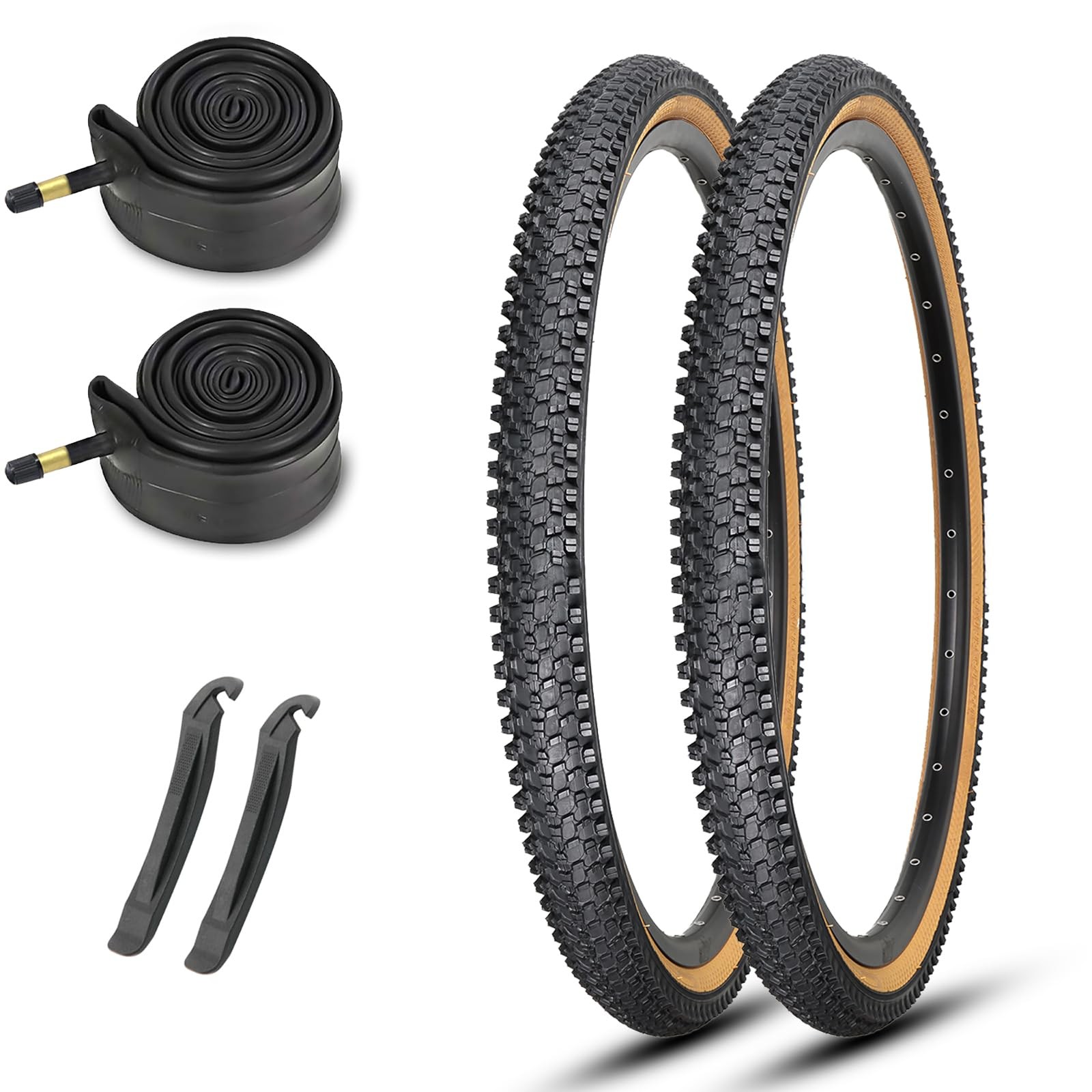 Mohegia 2-Pack Mountain Bike Tires: 26 X 1.95 Inch 60Tpi Combination Set - Fold_