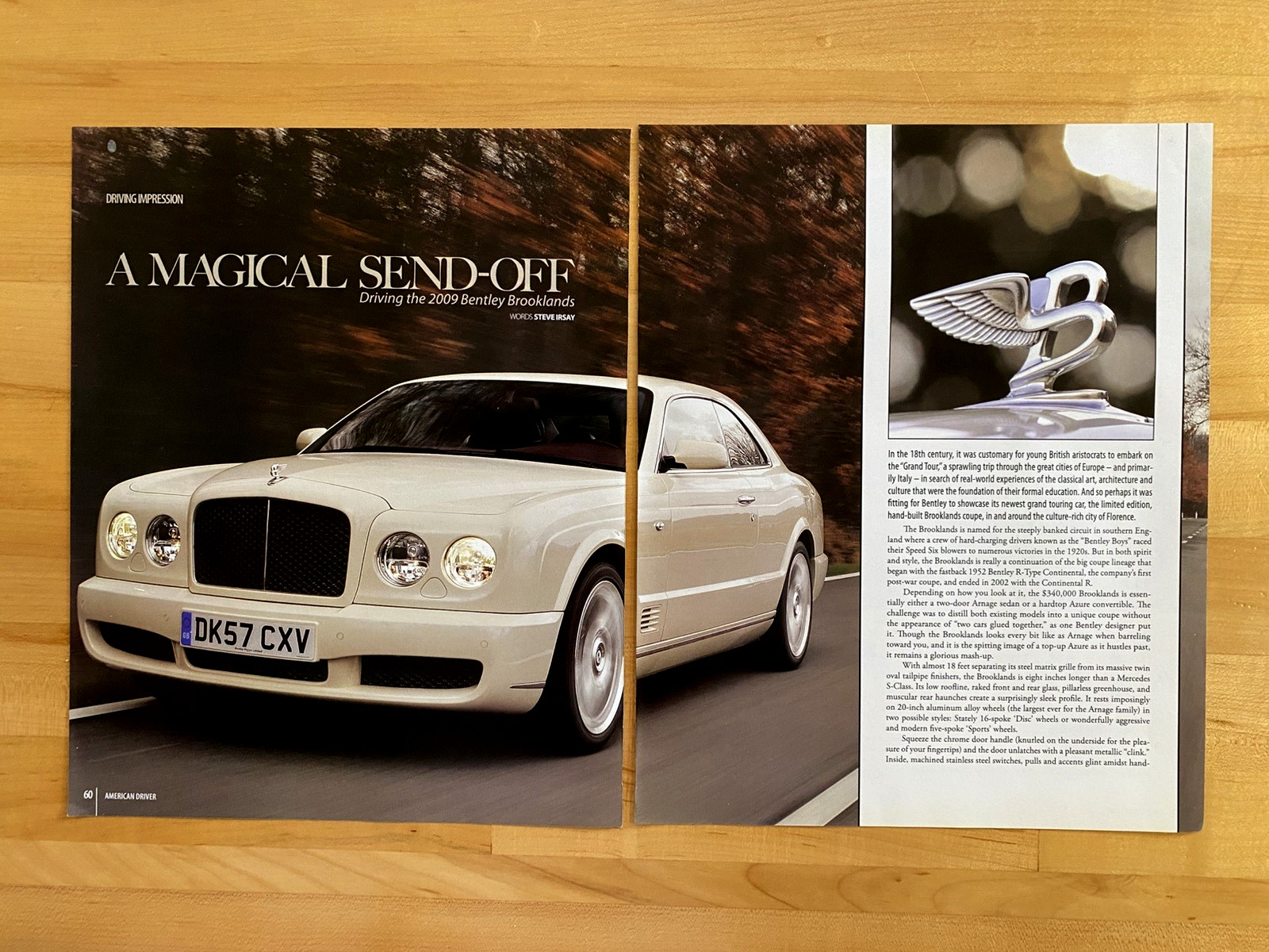 2008 Print Article 2009 Bentley Brooklands 6 Page