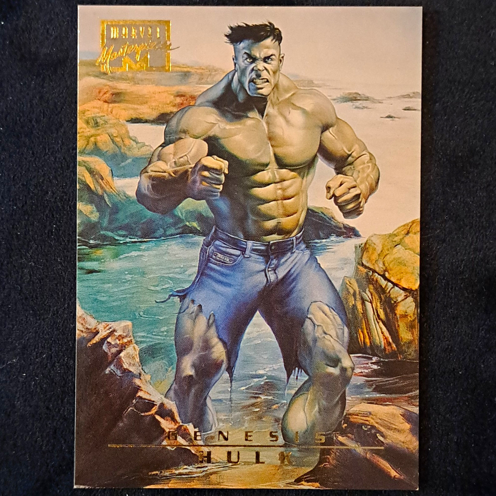 1996 Marvel Masterpieces - #98 HULK Genesis - Joe Jusko